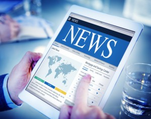 News Update Latest Information Headline Media Article Concept