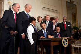 Barack Obama Signing Papers